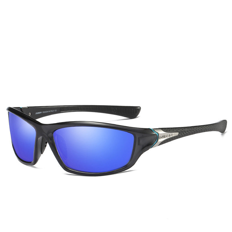 DUBERY Square Sports Style Polarized Sunglasses Men