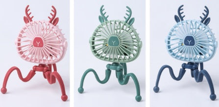 Stroller Fan Personal Portable Desk Handheld Baby