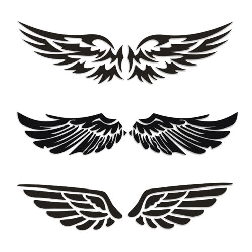 Spirit Point Angel Wing Sticker Car Sticker Rear