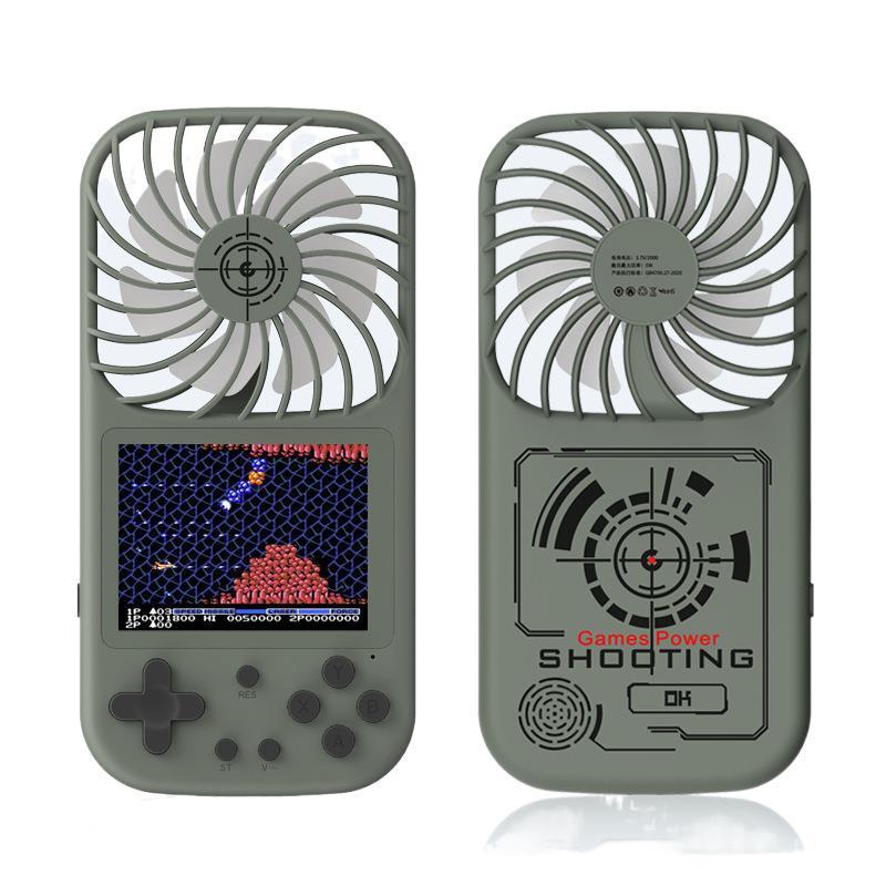 Gaming Mini Videogames Machine Player Mini Summer Handheld Fan