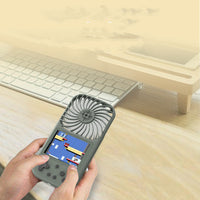 Gaming Mini Videogames Machine Player Mini Summer Handheld Fan