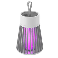 Electric-Shock Physical Mosquito Killer Light Purple Light