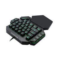 One-handed Mechanical Keyboard Throne Left-handed Small Keyboard