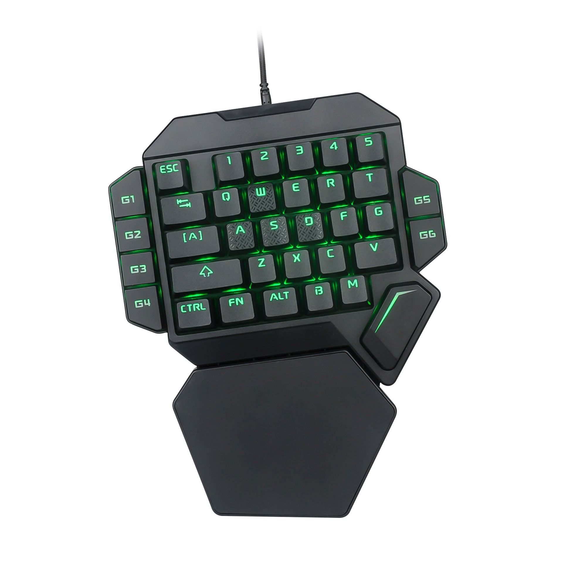 One-handed Mechanical Keyboard Throne Left-handed Small Keyboard