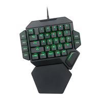 One-handed Mechanical Keyboard Throne Left-handed Small Keyboard