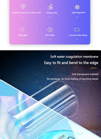 3Pcs Hydro gel Film Screen Protector For P30 Pro P20 P10 P50
