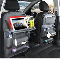 PU Leather Car Storage Bag Multifunction Seat Back.