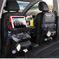 PU Leather Car Storage Bag Multifunction Seat Back.