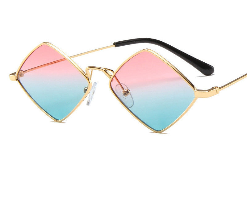 Retro Style Diamond Sunglasses Sunglasses