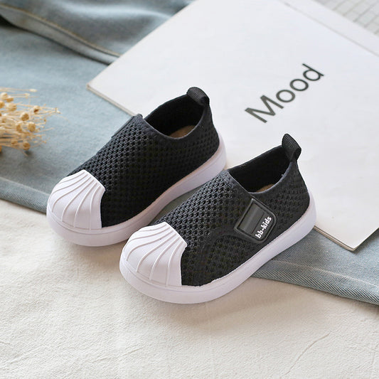 Girls Boys Casual Shoes Spring Infant Toddler Shoes Comfortable Non-slip Soft Bottom Children Sneakers Baby Kids Shoes AMI Cart