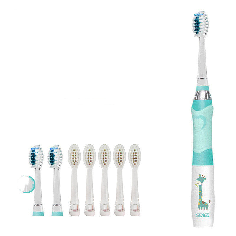 Children'S Electric Toothbrush 3-6-12 Years Old Soft