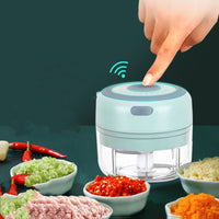 Electric Garlic Chopper USB Charging Ginger Masher Machine