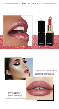 Pearlescent Color Temperature Change Lipstick Gilt Lipstick