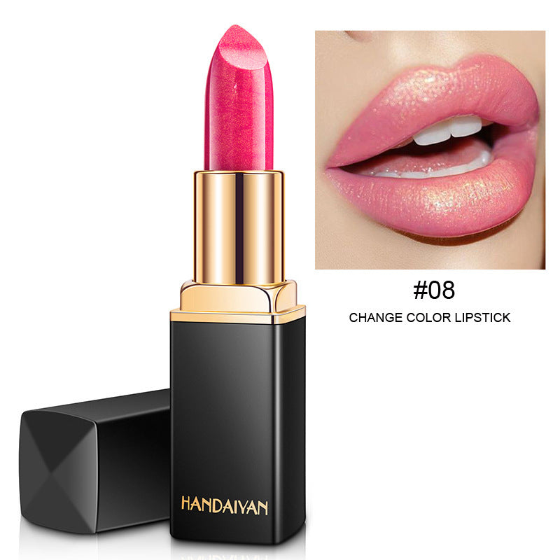 Pearlescent Color Temperature Change Lipstick Gilt Lipstick