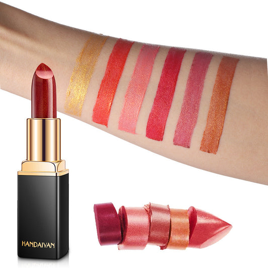 Pearlescent Color Temperature Change Lipstick Gilt Lipstick