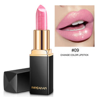 Pearlescent Color Temperature Change Lipstick Gilt Lipstick