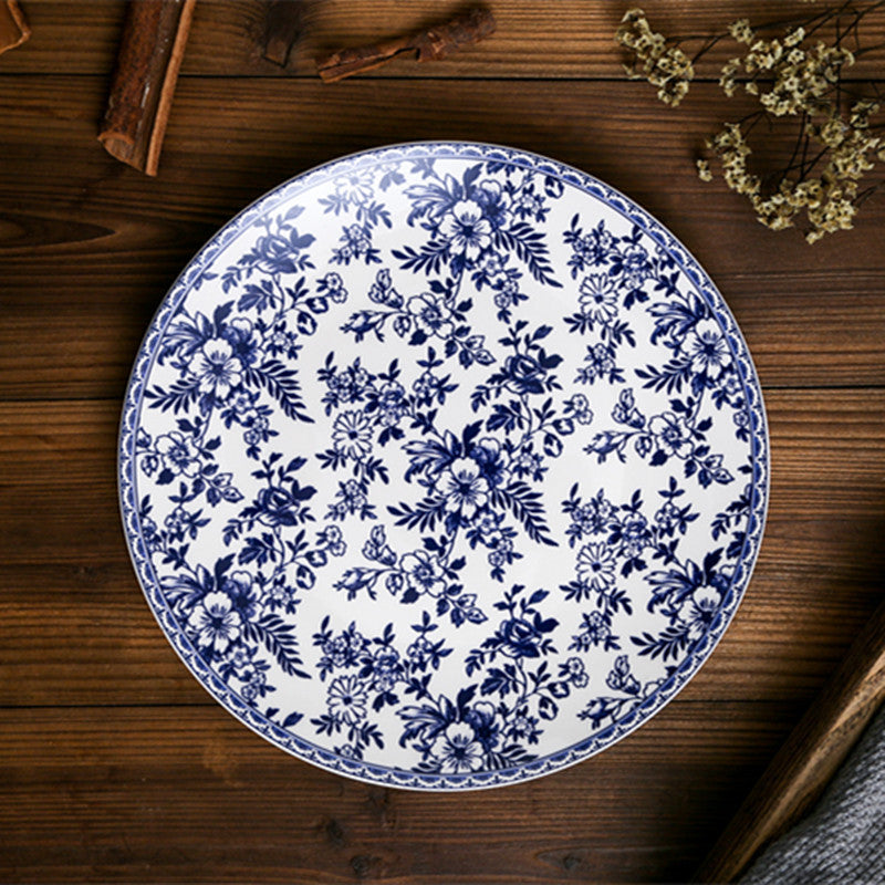 Ceramic Tableware Set Blue And White