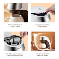 Coffee Machine Fully Automatic Home Office Mini