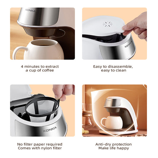 Coffee Machine Fully Automatic Home Office Mini