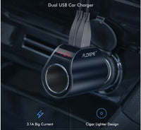 Cigarette Lighter Dual USB For Apple Car Charger