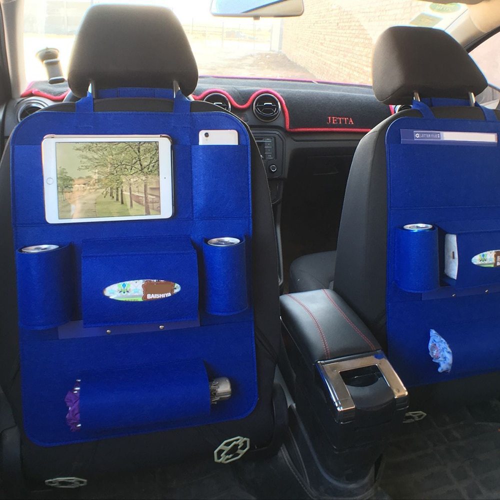 Auto Car Backseat Organiser Car-Styling Holder Multi-Pocket Sea