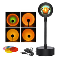 Sunset Projection Lamp Sunset Projector Night Light Wal