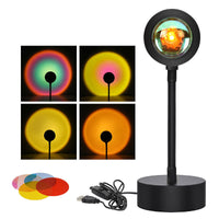 Sunset Projection Lamp Sunset Projector Night Light Wal