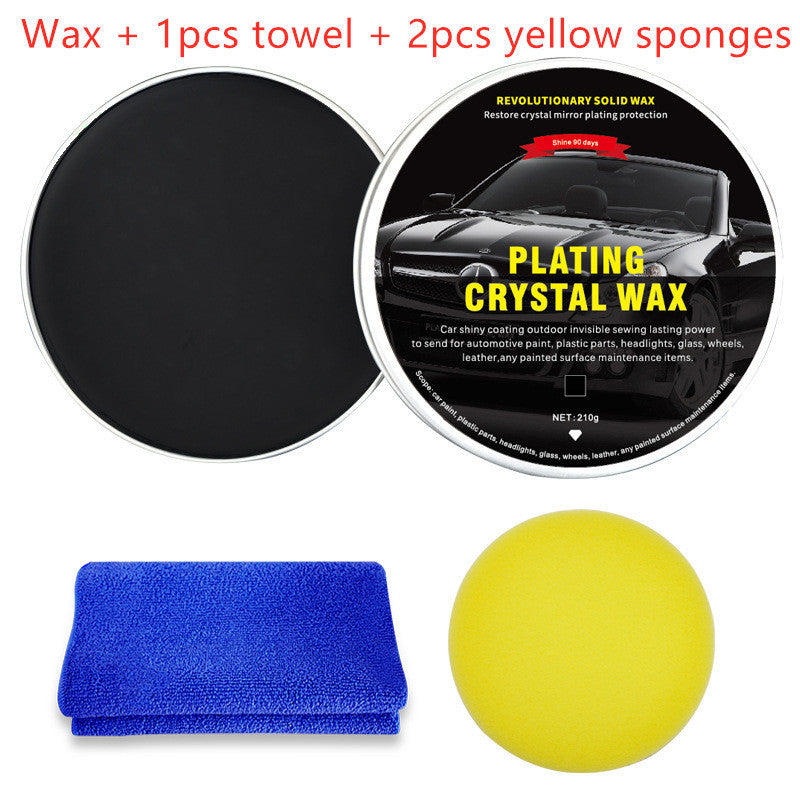 Car Diamond Crystal Wax Black Wax Coating