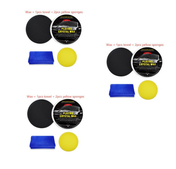 Car Diamond Crystal Wax Black Wax Coating