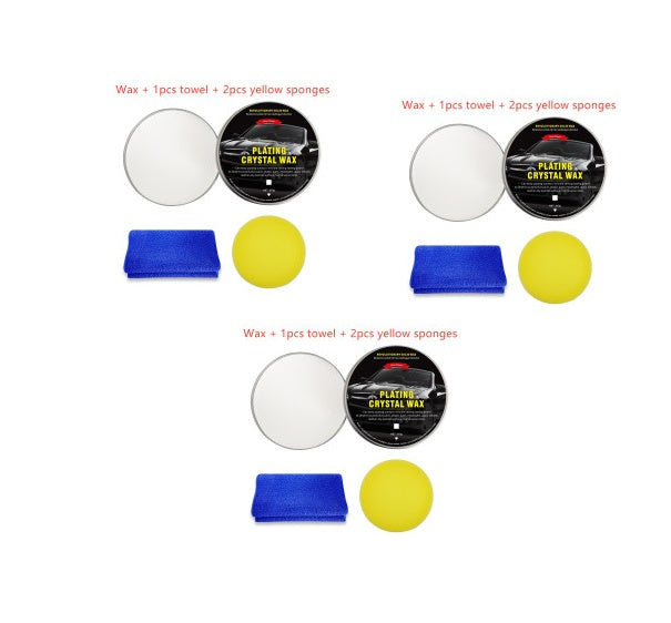 Car Diamond Crystal Wax Black Wax Coating