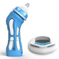 Glass Baby Bottle Straw Drop-resistant Water Drink Bottles for Baby