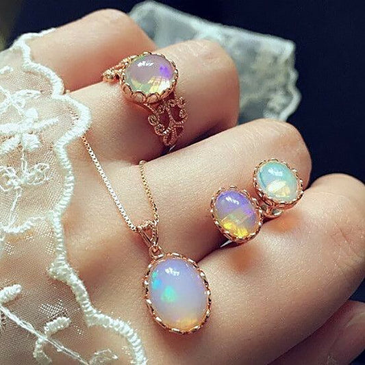 jewelry set Fashion Europe and new necklace earring