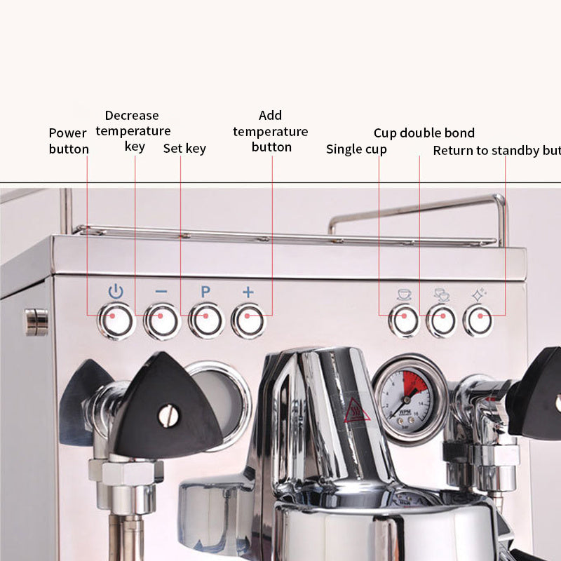 Full Semi-automatic Espresso Machine For Home And Business.