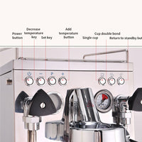 Full Semi-automatic Espresso Machine For Home And Business.