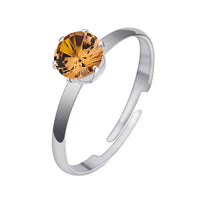 Ring 18K Gold Plating Mini Drill Ins Fashion Personality