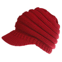 Women Ponytail Beanies Autumn Winter Hats Female