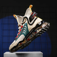 Men's Shoes High Top Shoes Thick Soled Breathable
