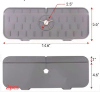 Kitchen Silicone  Faucet Absorbent Sink Mat
