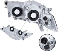 Headlamp Assembly Suitable For Dual Chrome Headlamp