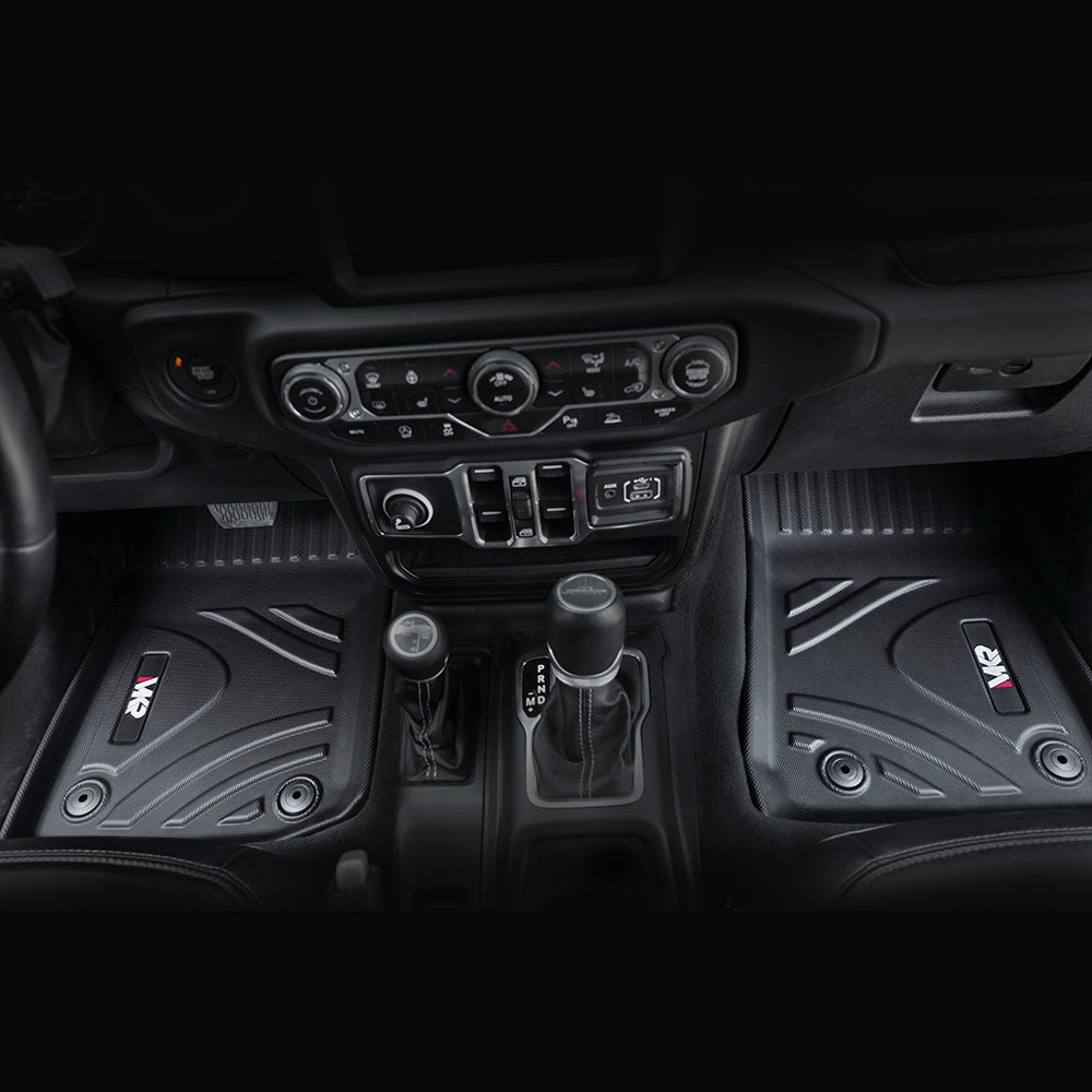 Car Floor Mats Trunk Mat Compatible With Wrangler JT