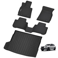Floor Mats & Cargo Liners For 2025 BMW X3 All Weather 2 Row