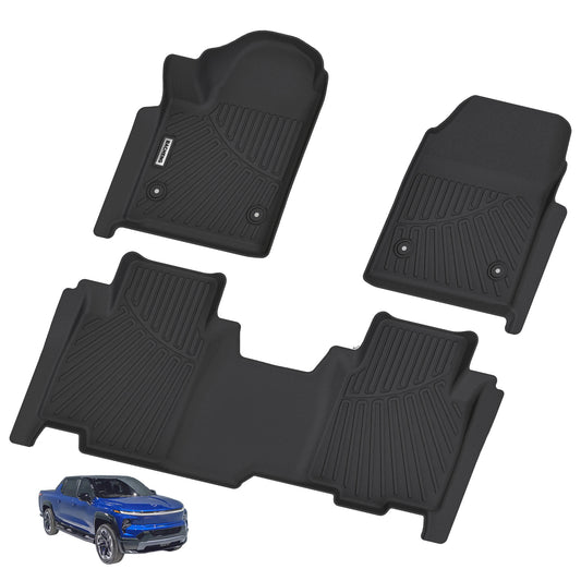Floor Mats For 2025 Silvrado EV RST All Weather