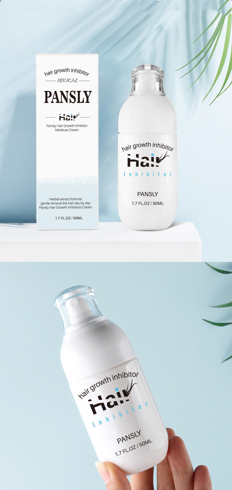 Two-in-one Hair Removal Cream For Face And Body AMI Cart