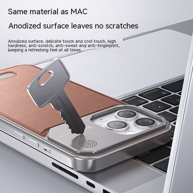 Aluminum Alloy Aromatherapy Metal Anti-fall Shell Phone Case