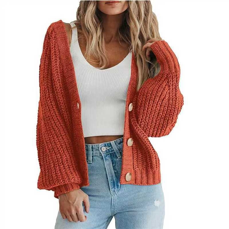 Loose Knitted Coat Women's Clothing