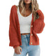 Loose Knitted Coat Women's Clothing