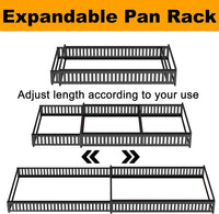 Expandable Pot Lid Organizer, Pots And Pans Lid Rack,