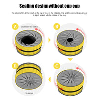 Double Insulation Tumbler Straw Sippy Water Bottles Portable