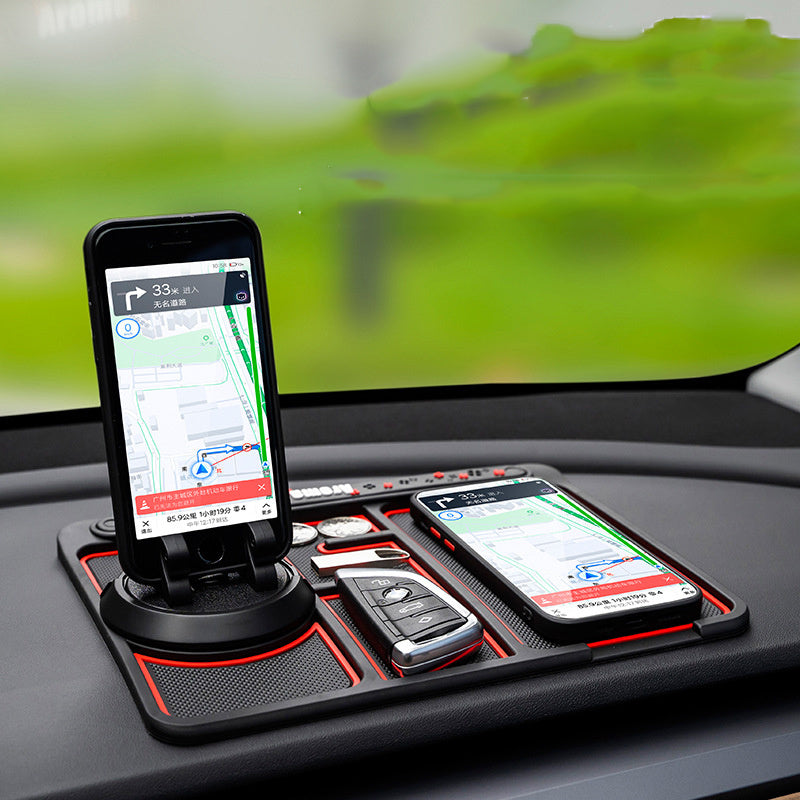 Non-Slip Car Phone Pad For 4-in-1 Car Parking Number