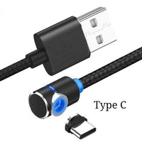 Magnetic Cable LED Charger Cable USB Cable & USB Type-C USB C